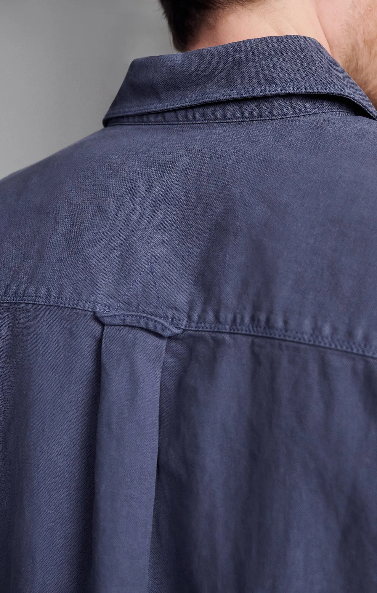 ONE POCKET LONG SLEEVE BUTTON-UP SHIRT IN OUTER SPACE Subtle pattern Night Out