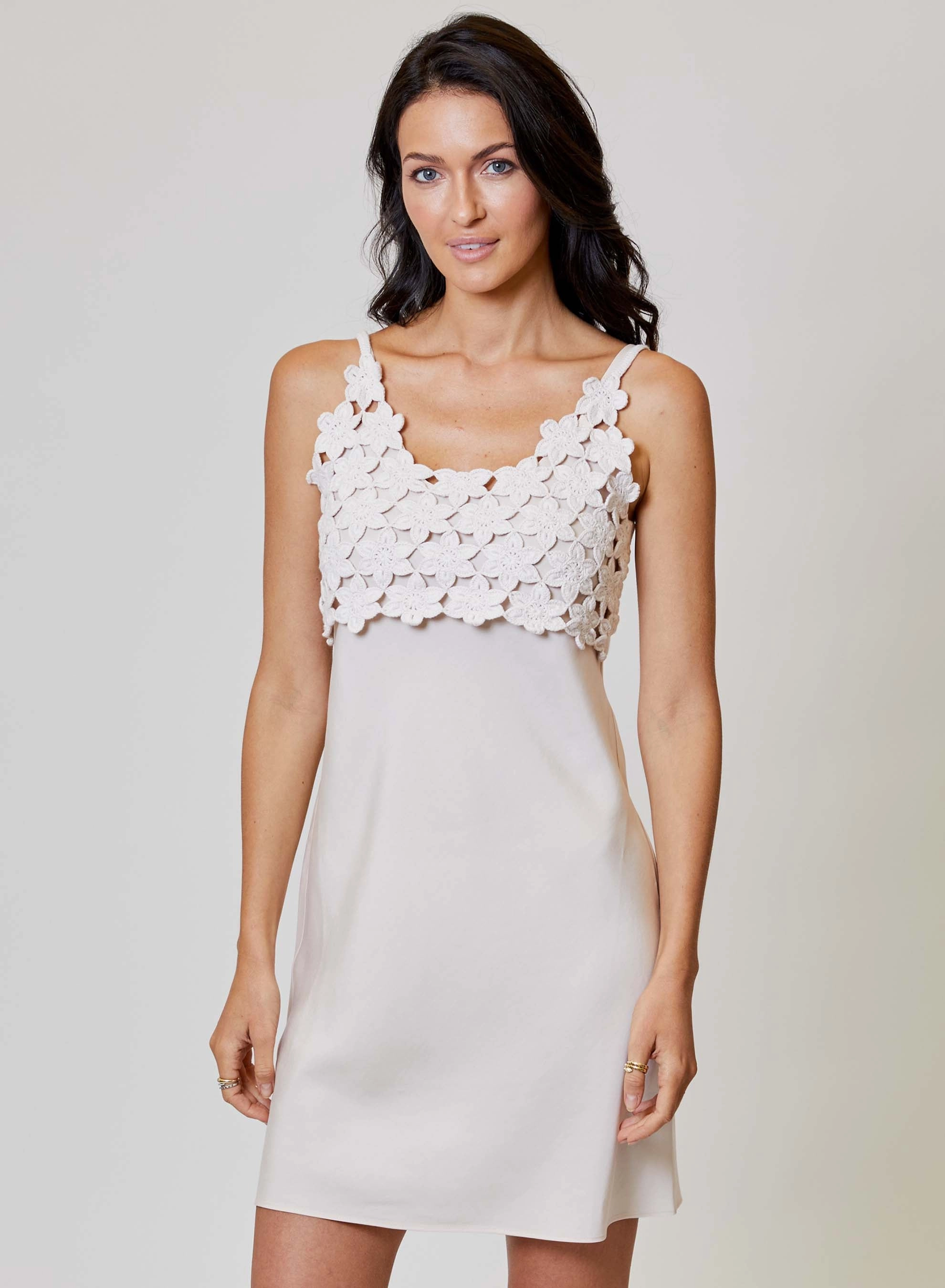 Tee Sweater Dress Combo Quilted-Lining