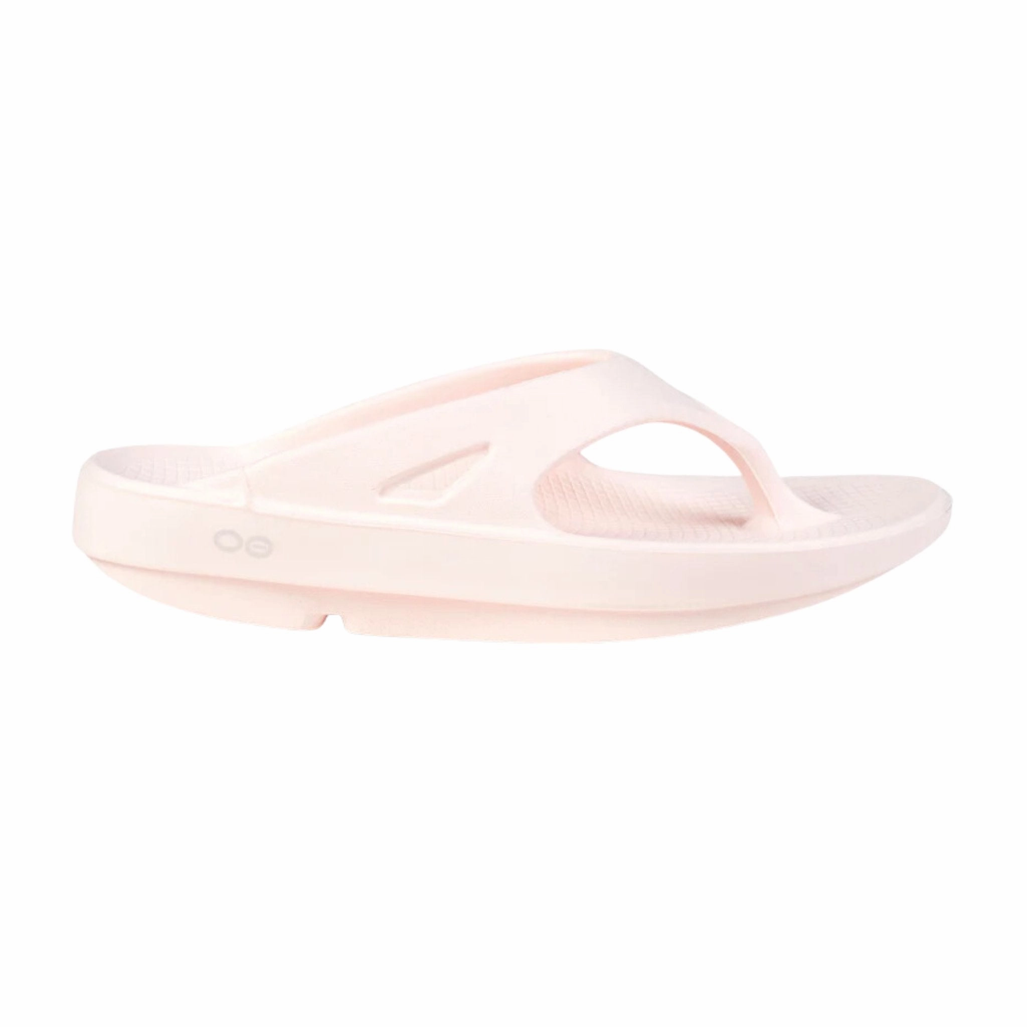 OOfos OOriginal Flip Flop - Blush Tropical Leaf dry surface