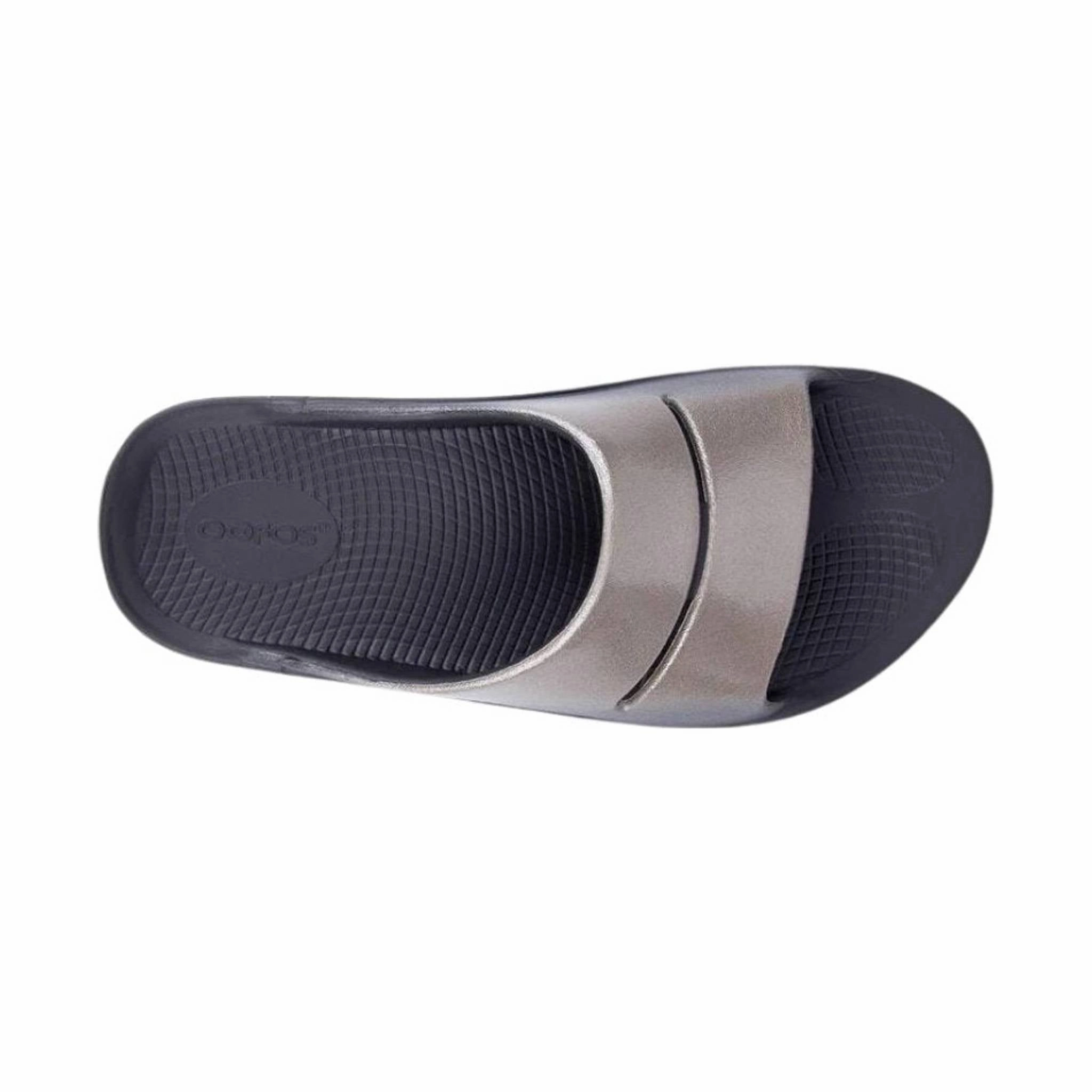 OOfos Women's OOahh Luxe Slide - Latte Off Duty