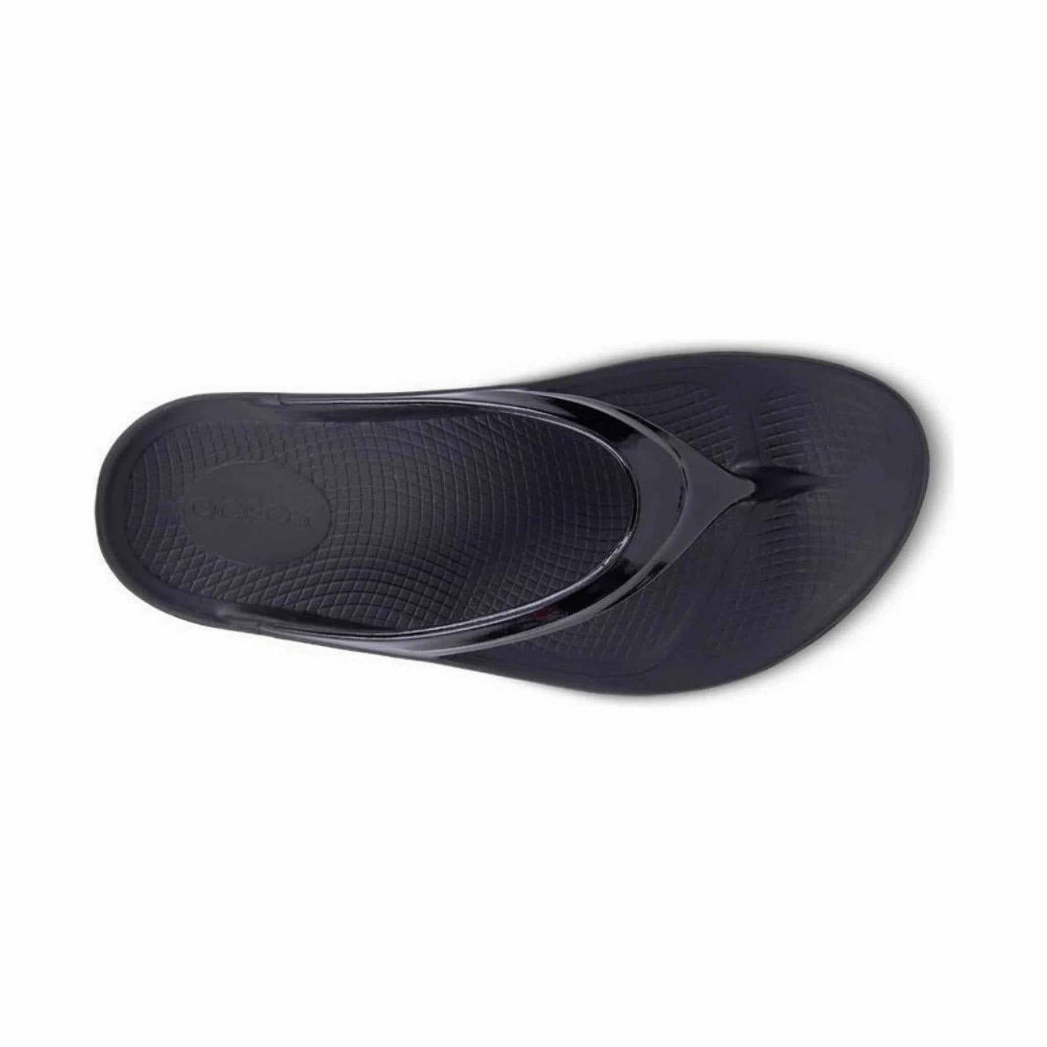 Blown Rubber OOfos Women's OOlala Sandals - Black