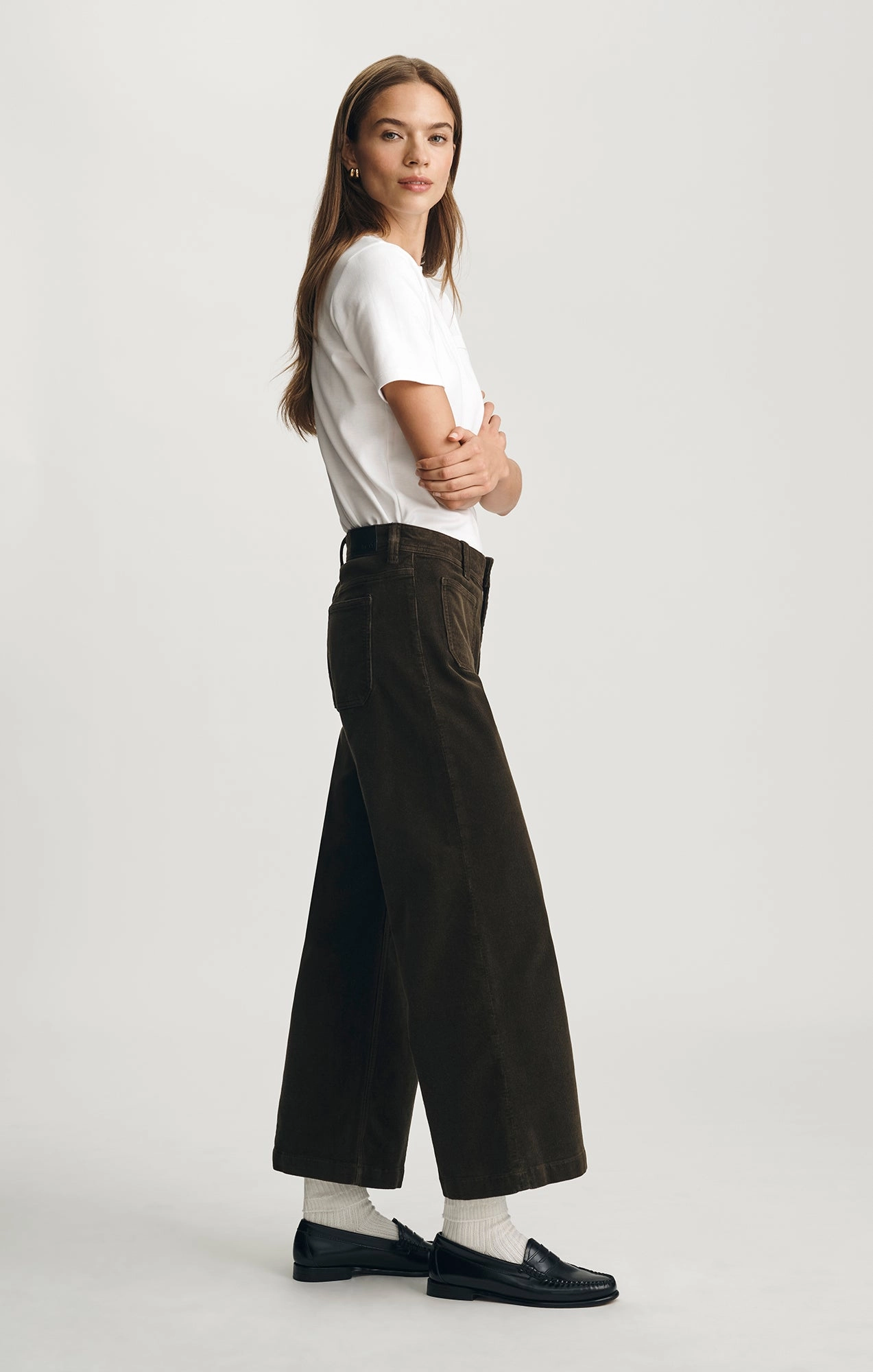 PALOMA MARINE WIDE LEG IN DOLLAR BILL CORD Fashion Forward