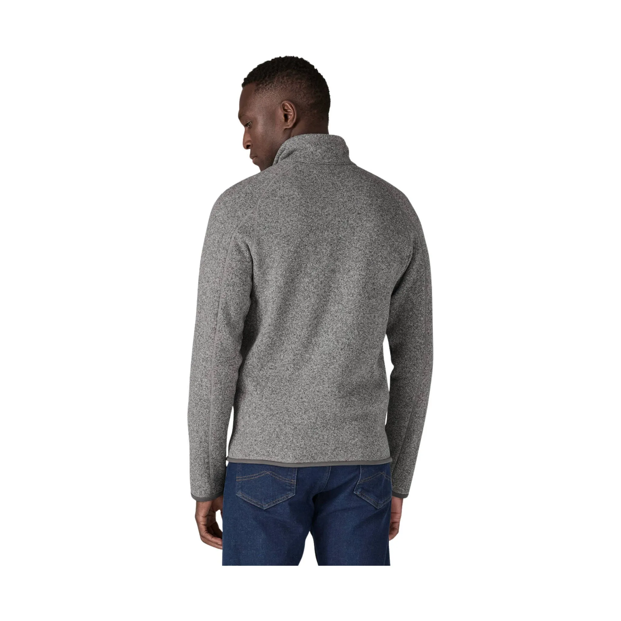 Fur Trim TemperatureRegulating Fabric Patagonia Men's Better Sweater Fleece Jacket - Stonewash