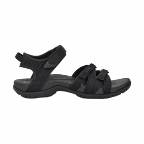 Teva Women's Tirra Sandal - Black Foot Support Shoes Breezy Mood