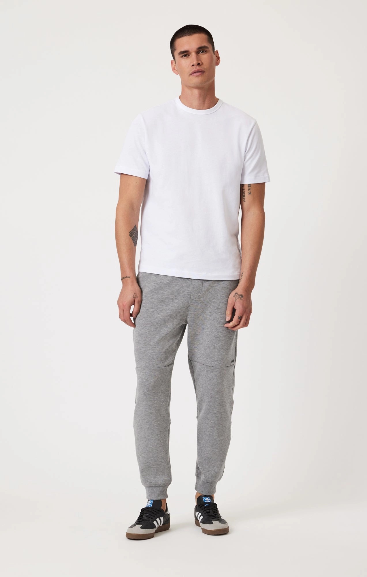 SWEATPANTS IN GREY MELANGE Street Comfort