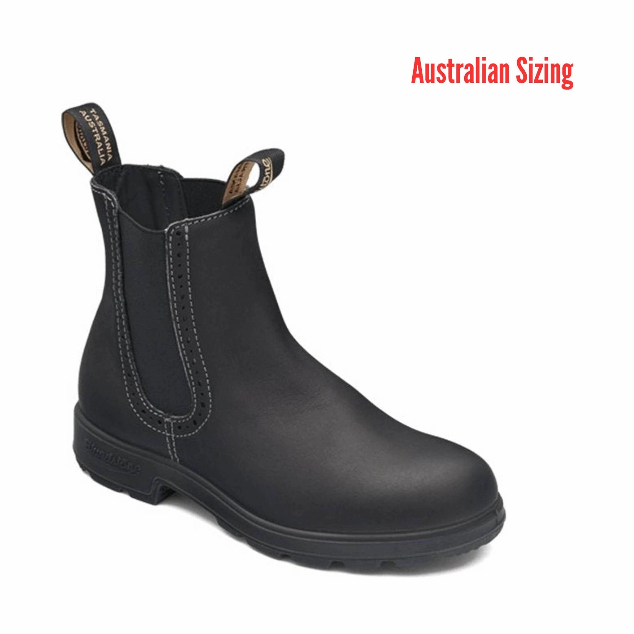 Blundstone Women's Original High Top Boots - Voltan Black Contoured Footbed