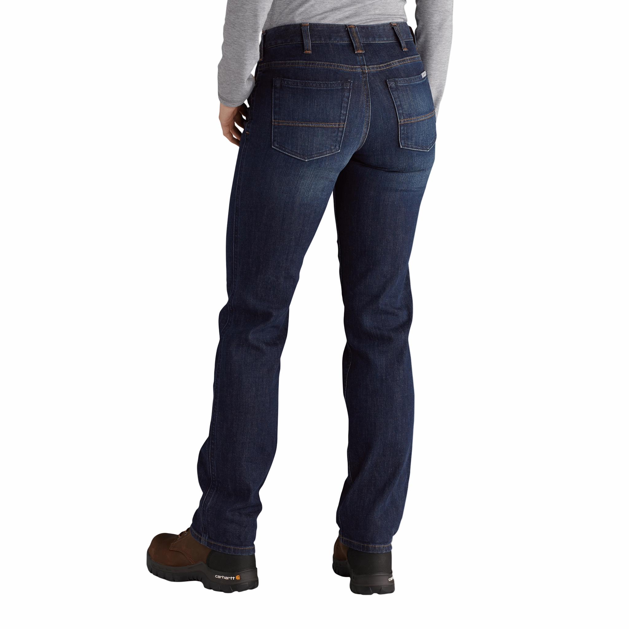 Non Stretch Denim Carhartt Women's Original Fit Blaine Jean - Bluestone