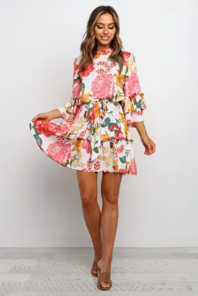 Peta Dress - White Art-Gallery