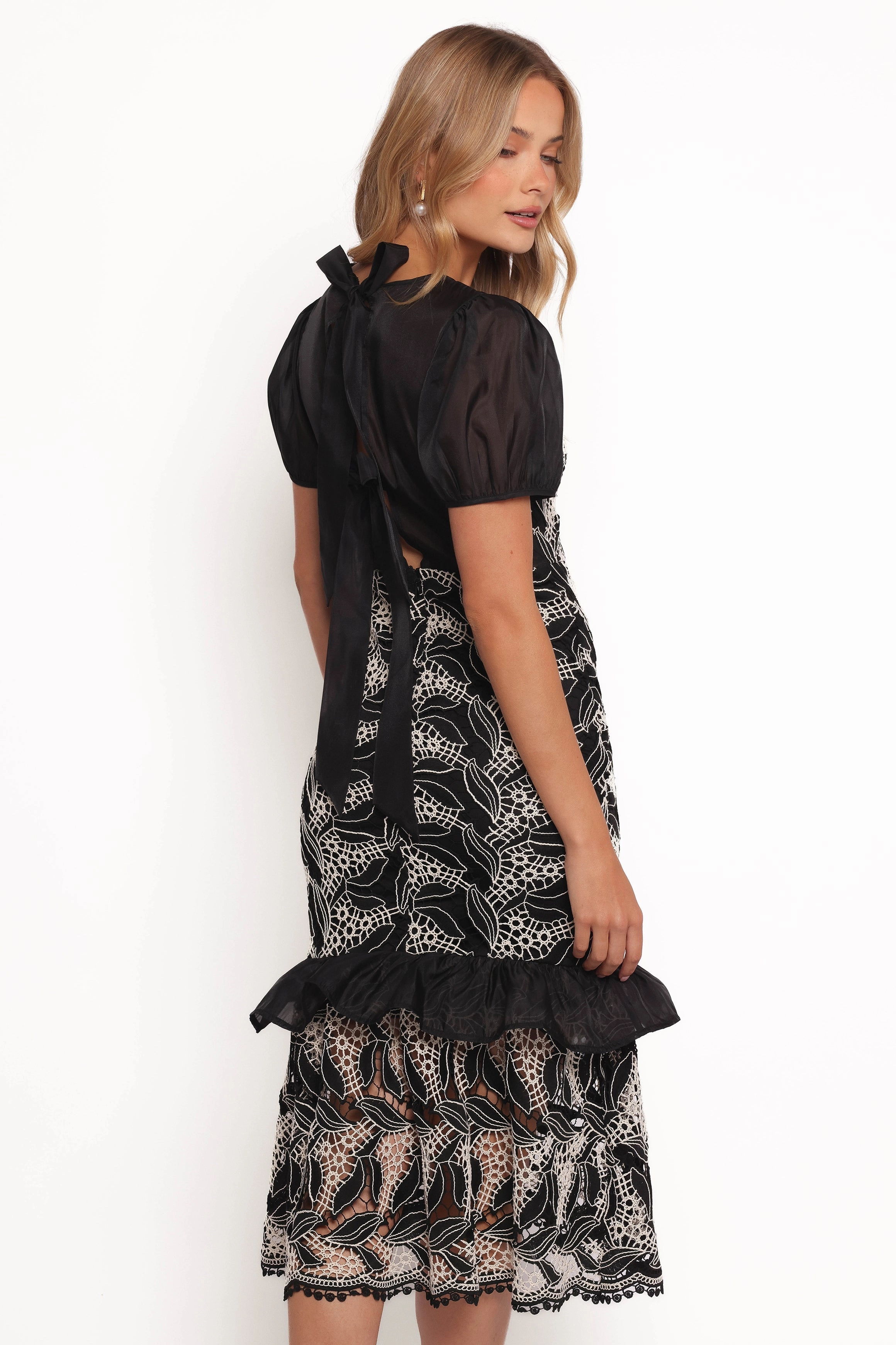 Studio Style Peyton Midi Dress - Black