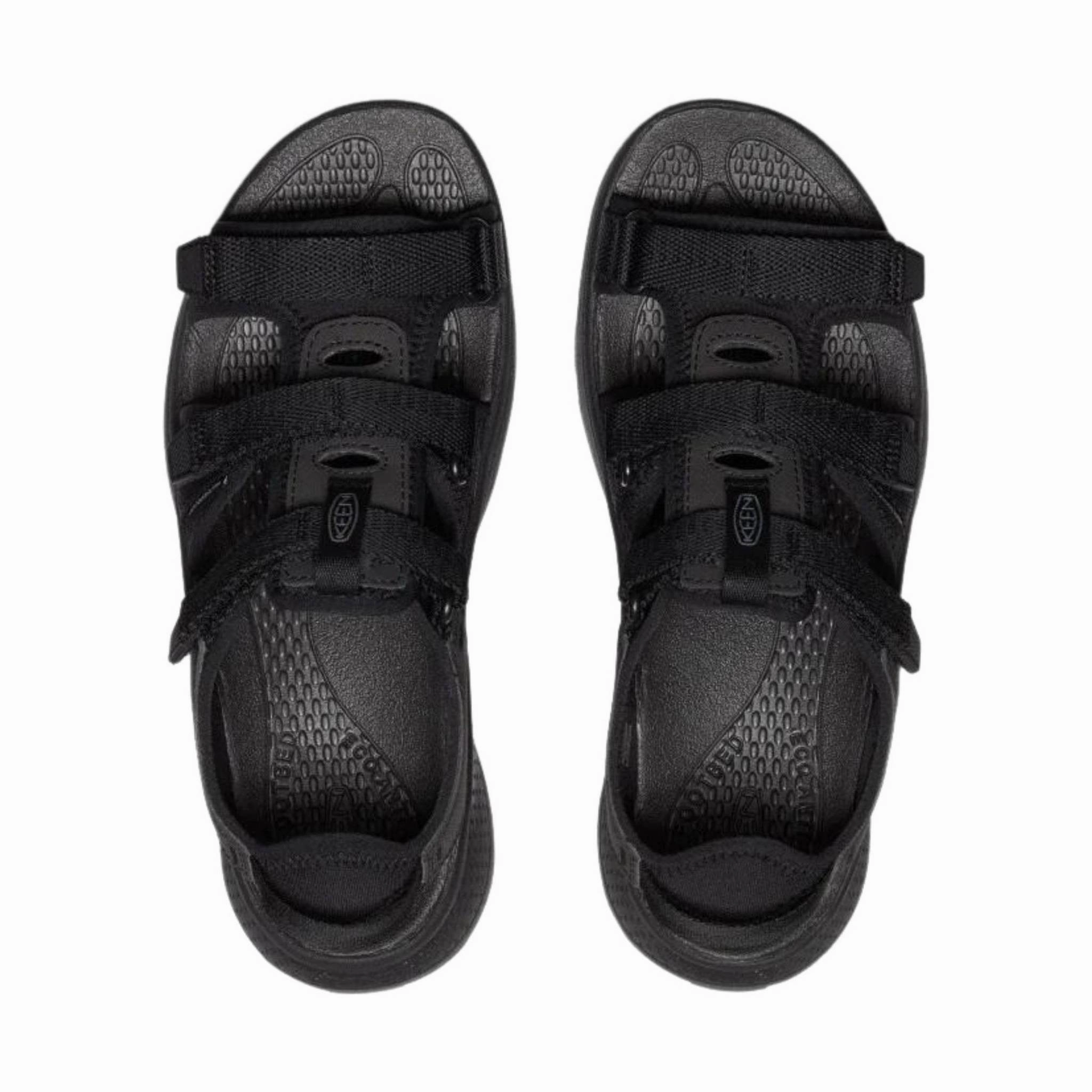 Elastic Straps KEEN Women's Astoria West Open Toe Sandal - Black