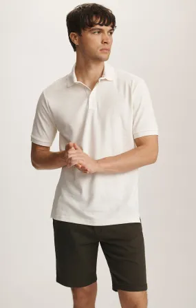 POLO SHIRT IN ANTIQUE WHITE Chic Comfort
