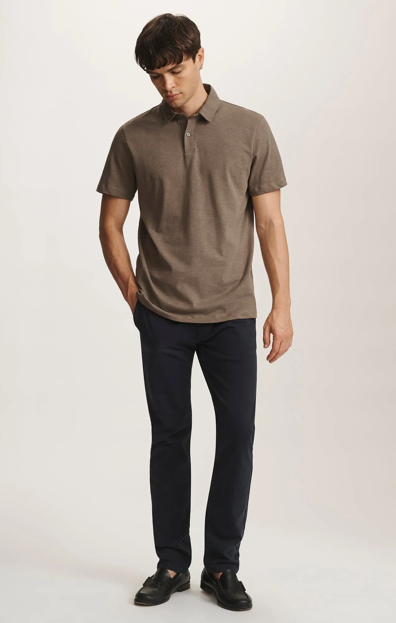 Low Maintenance POLO SHIRT IN BUNGEE CORD