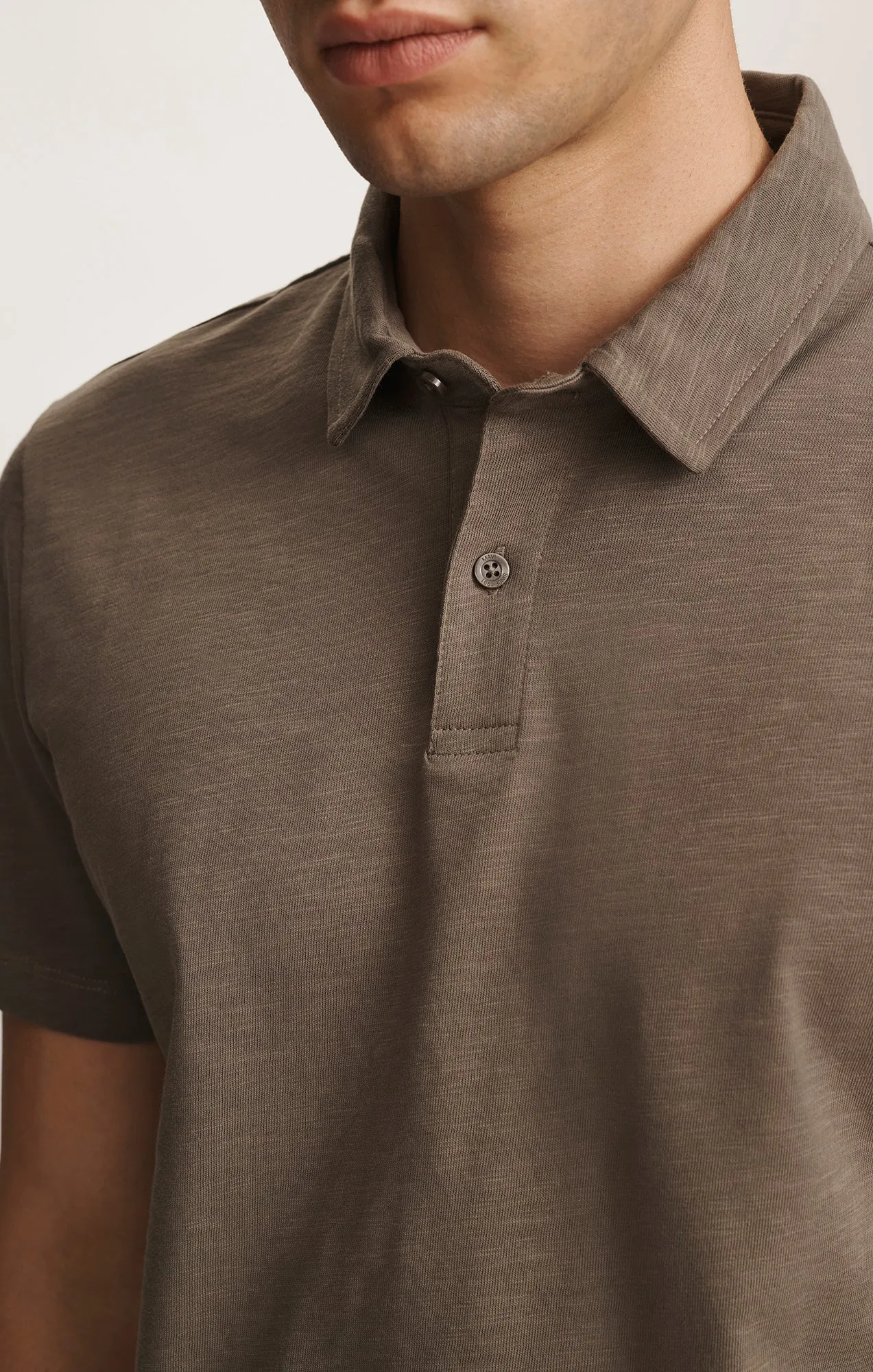 POLO SHIRT IN BUNGEE CORD Traveler??s Choice Thermoregulating Layer