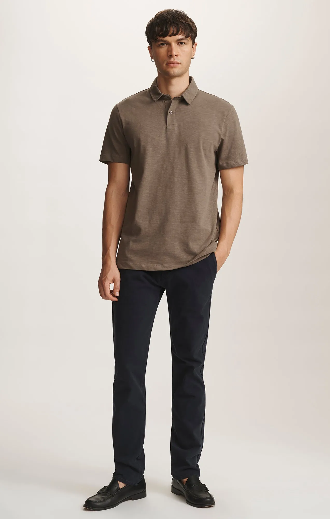 POLO SHIRT IN BUNGEE CORD Edgy Fashion