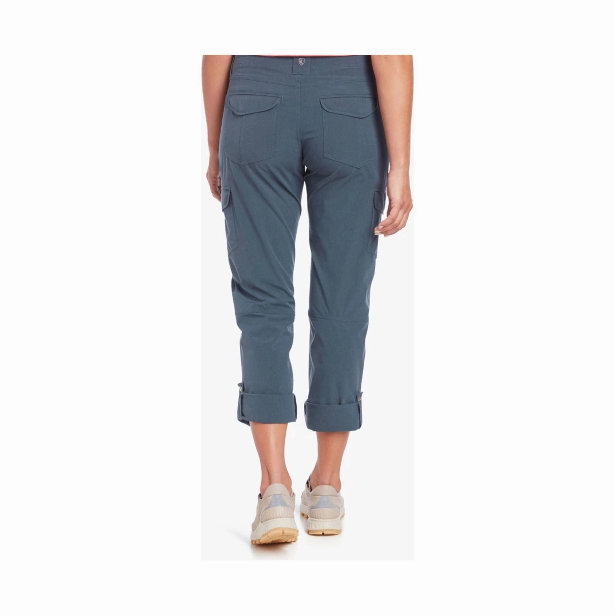 Kuhl Women's Freeflex Roll-Up Pant - Rainstorm Feminine Cut Easy Wear