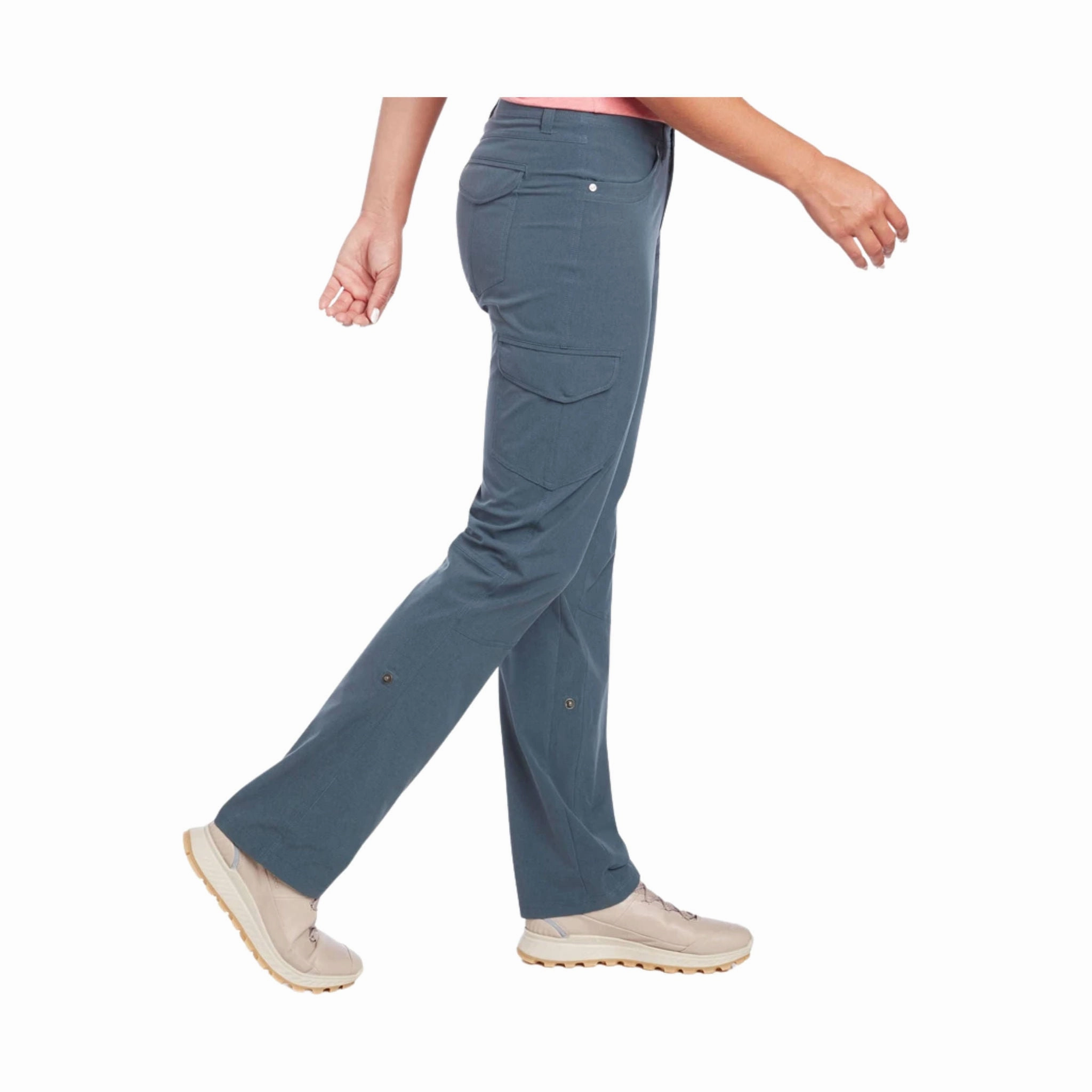 Kuhl Women's Freeflex Roll-Up Pant - Rainstorm FlexibleKnees