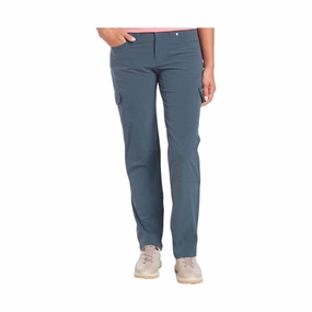 Core Style Rubberized Hem Kuhl Women's Freeflex Roll-Up Pant - Rainstorm