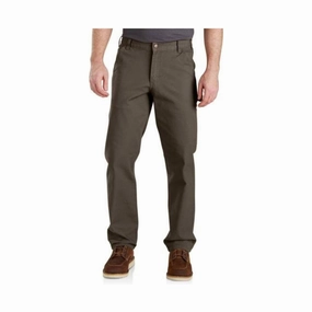 Comfy Fit Carhartt Men's Utility Relaxed Fit Rugged Flex Duck Work Pants - Tarmac