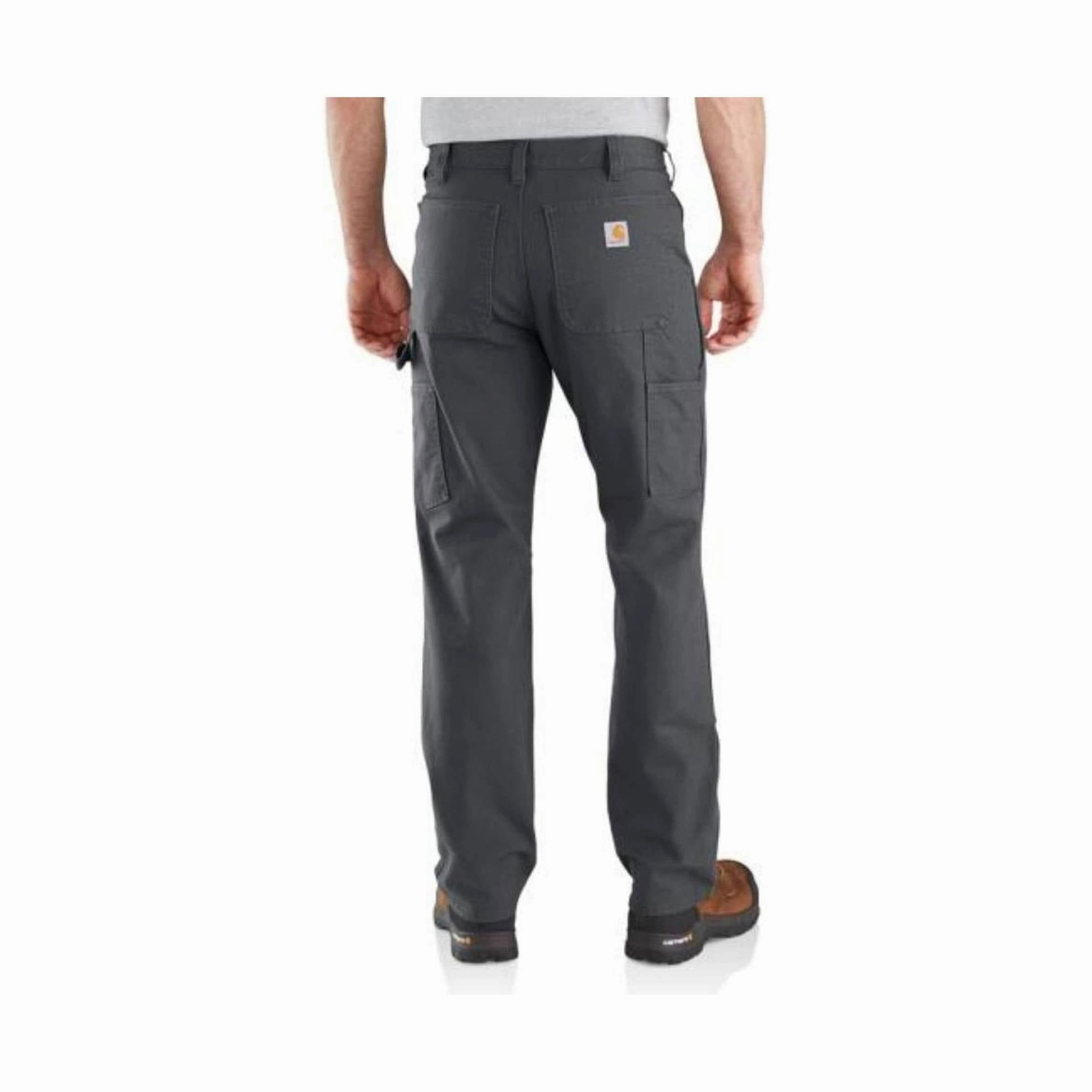 Carhartt Men's Rugged Flex? Relaxed Fit Double Front Pant - Shadow Comfy Look