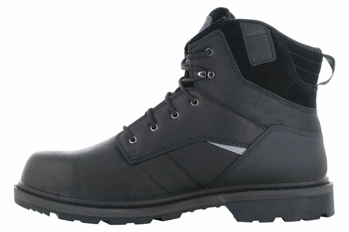 Hoss Carson 6" Composite Toe Boot Black Protective Wear