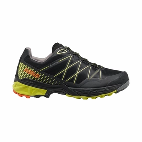 Plush Touch Asolo Men's Tahoe GTX Hiking Shoes - Black/Safety Yellow