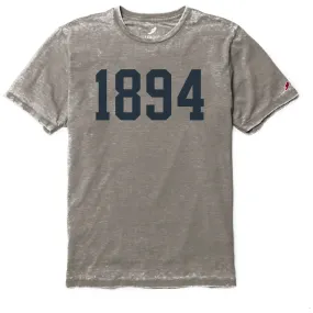 1894 Burnout Crewneck - Heather Silver On-the-Go Fashion