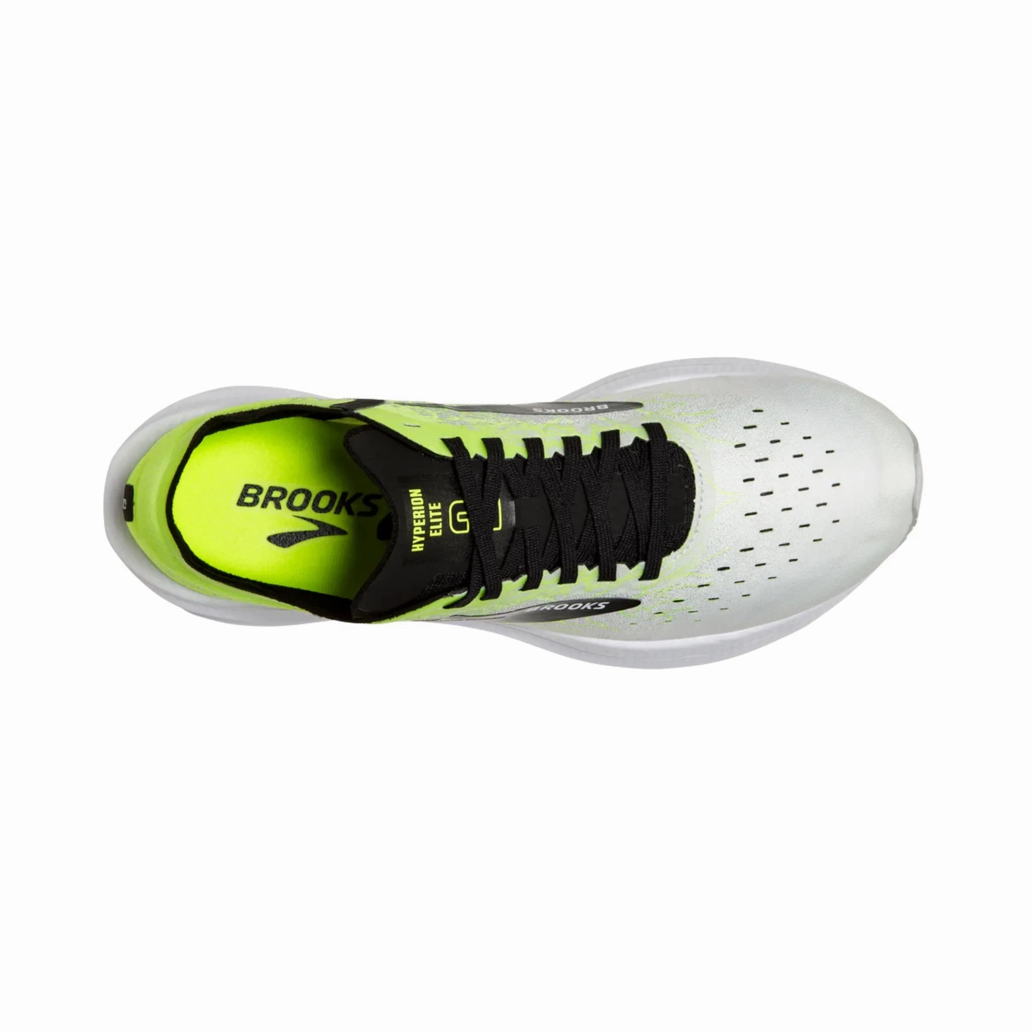 Brooks Women's Hyperion Elite 2 Running Shoes - Nightlife/White/Black Flexible Rubber Sole