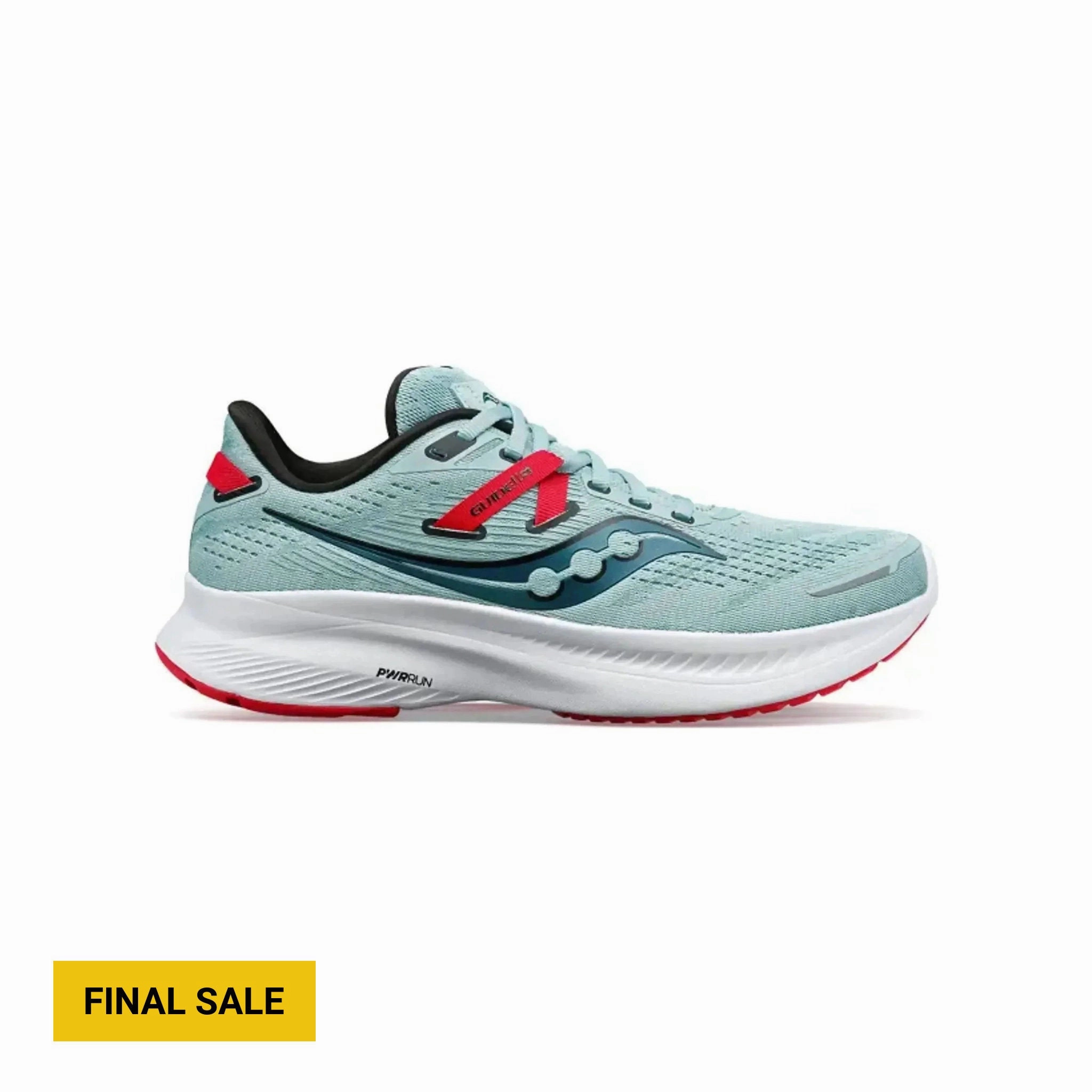 Saucony Women's Guide 16 Shoes - Mineral/Rose Blown Rubber Outsole