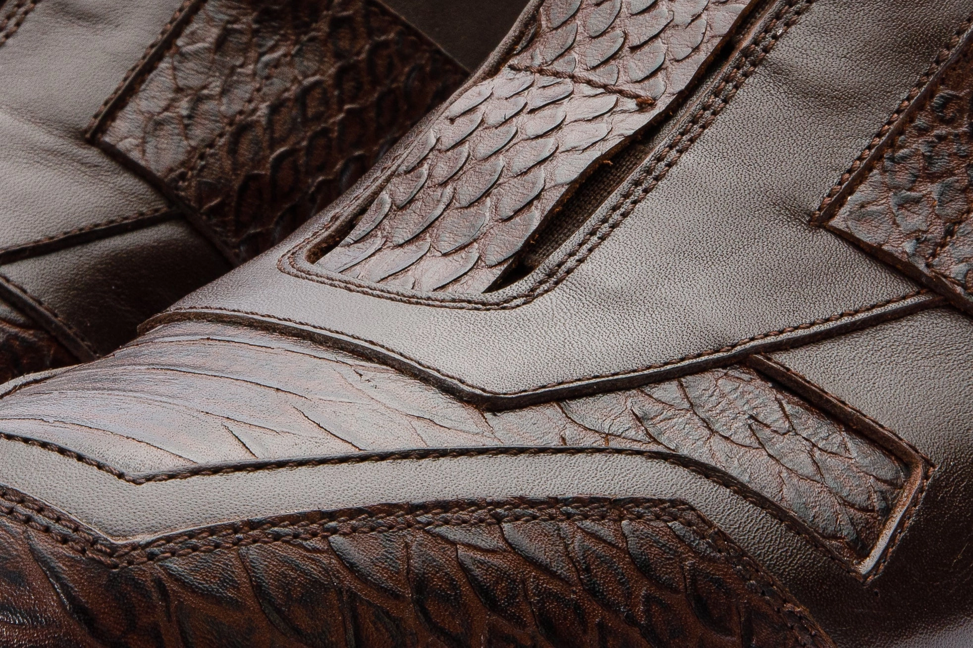 Long Lasting Traction Supportive grip The Mugla Brown Snk Leather Men Sneaker Final Sale!