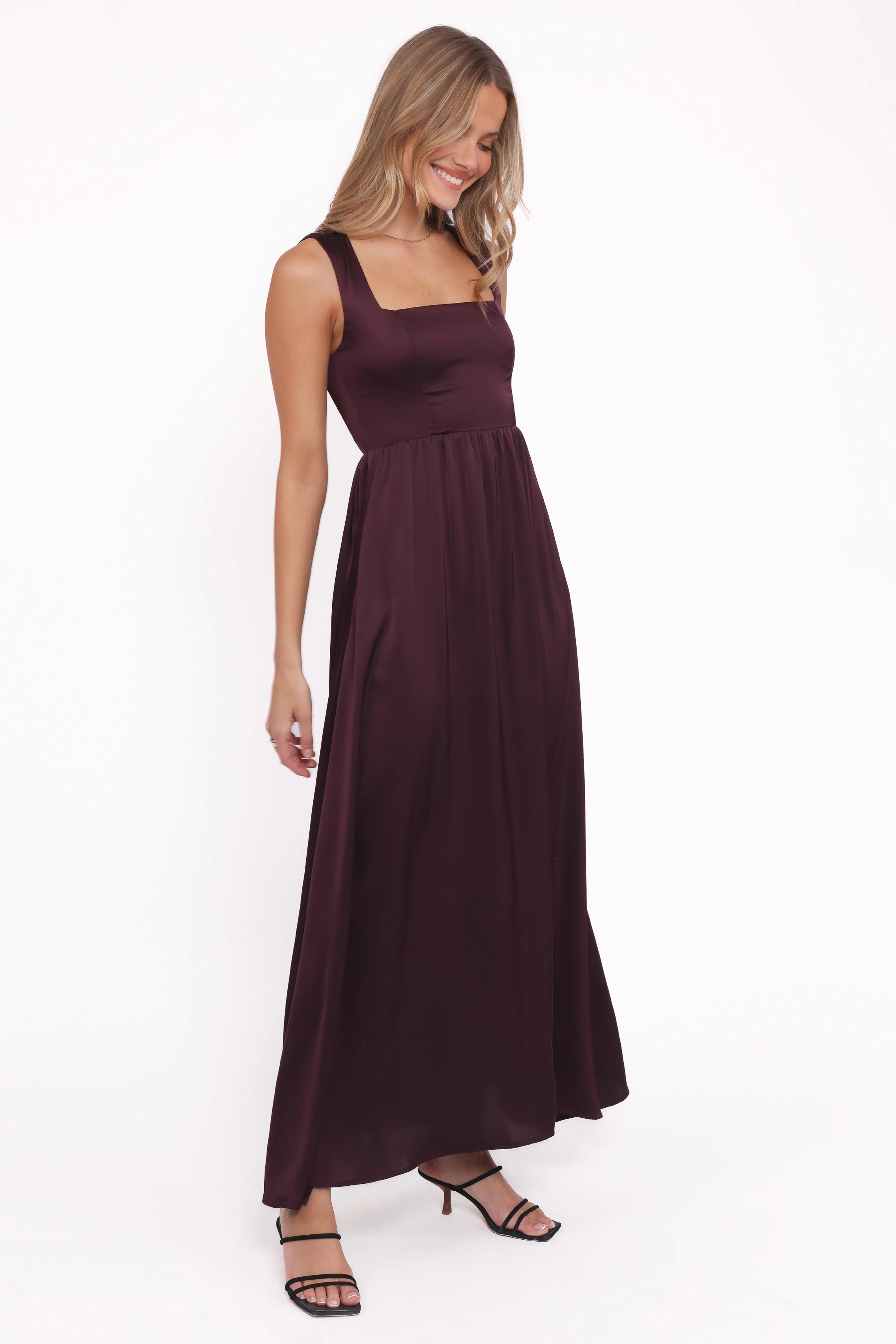 Smart Layer Elania Maxi Dress - Plum