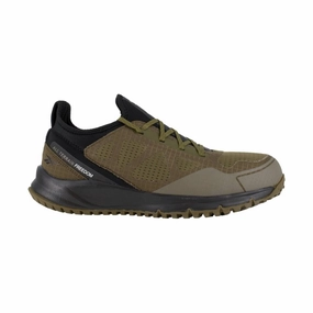 Flexible Torsion Bar Reebok Work Men's All Terrain Work Shoe Steel Toe - Sage/Black