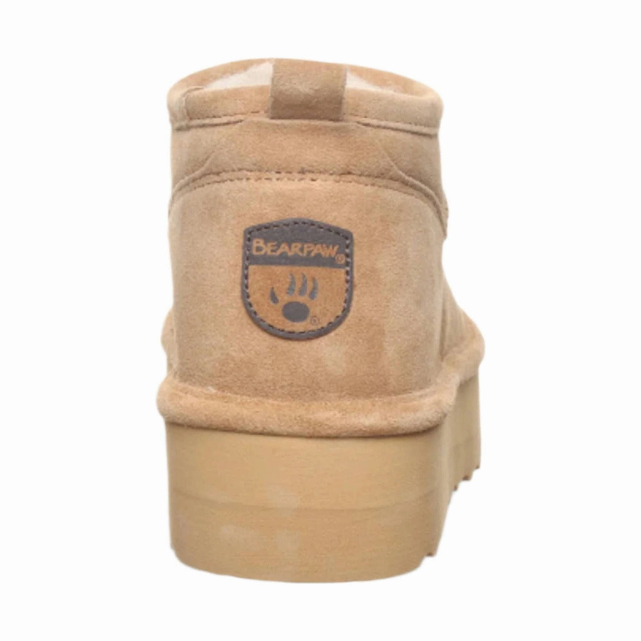 Bearpaw Women's Retro Super Shorty Boot - Ice Coffee Seamless Comfort Winter Walker