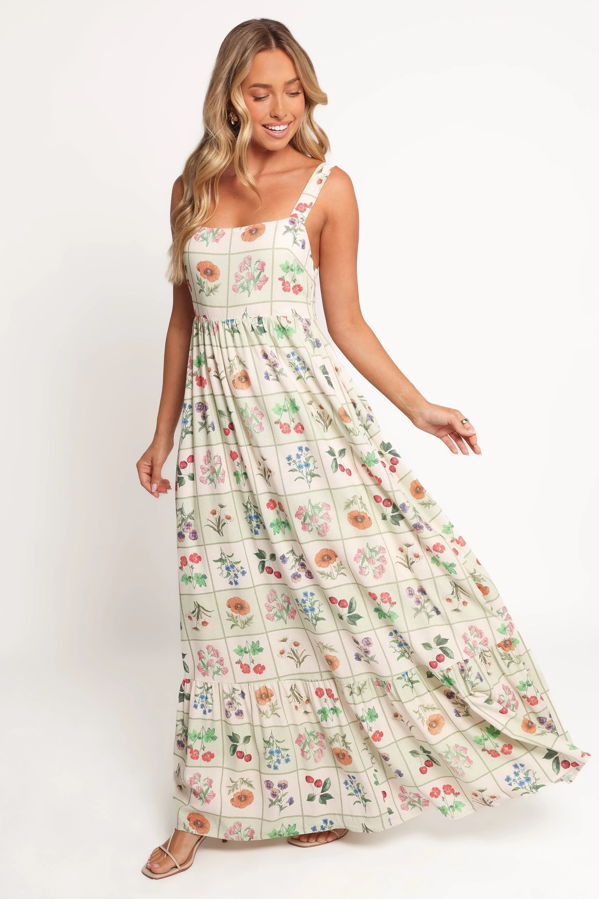 Clean Chic Reid Maxi Dress - Flower Market