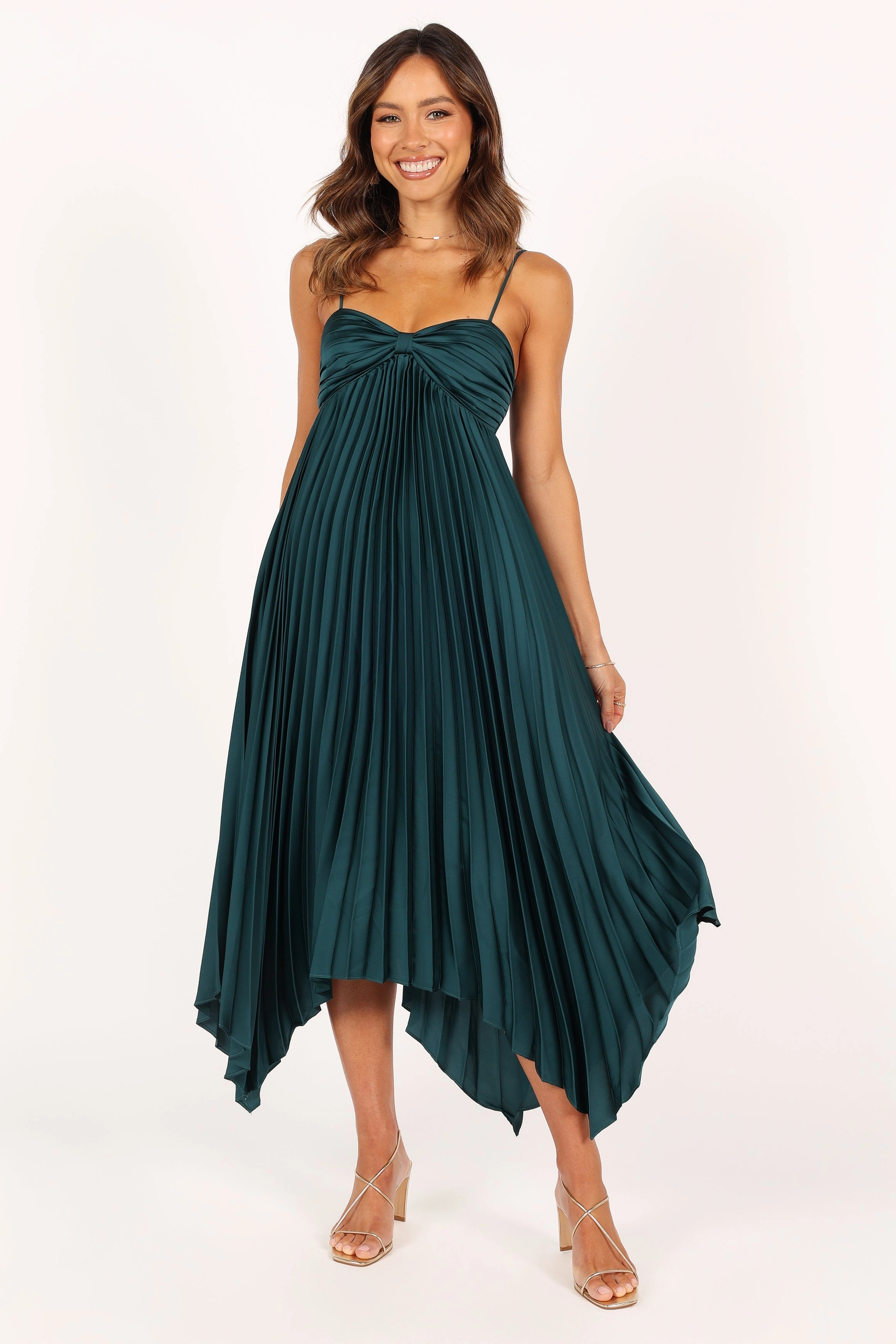 Timeless Touch Vikki Dress - Emerald