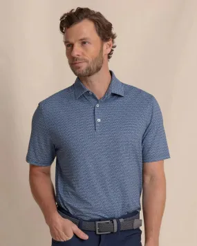 Driver ST Geo Printed Polo Club Style Outdoor Wear