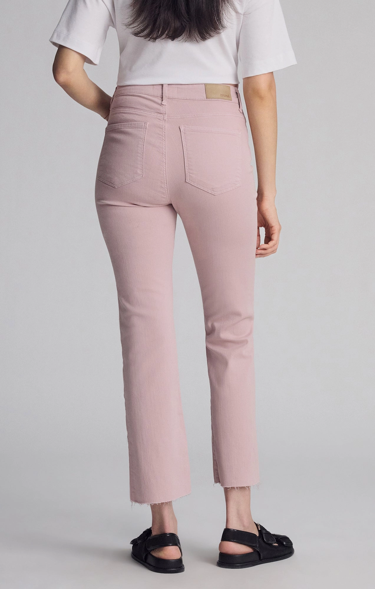 ANIKA CROPPED FLARE IN WOODROSE FLEX BLUE Relaxed Style Lightweight Durable