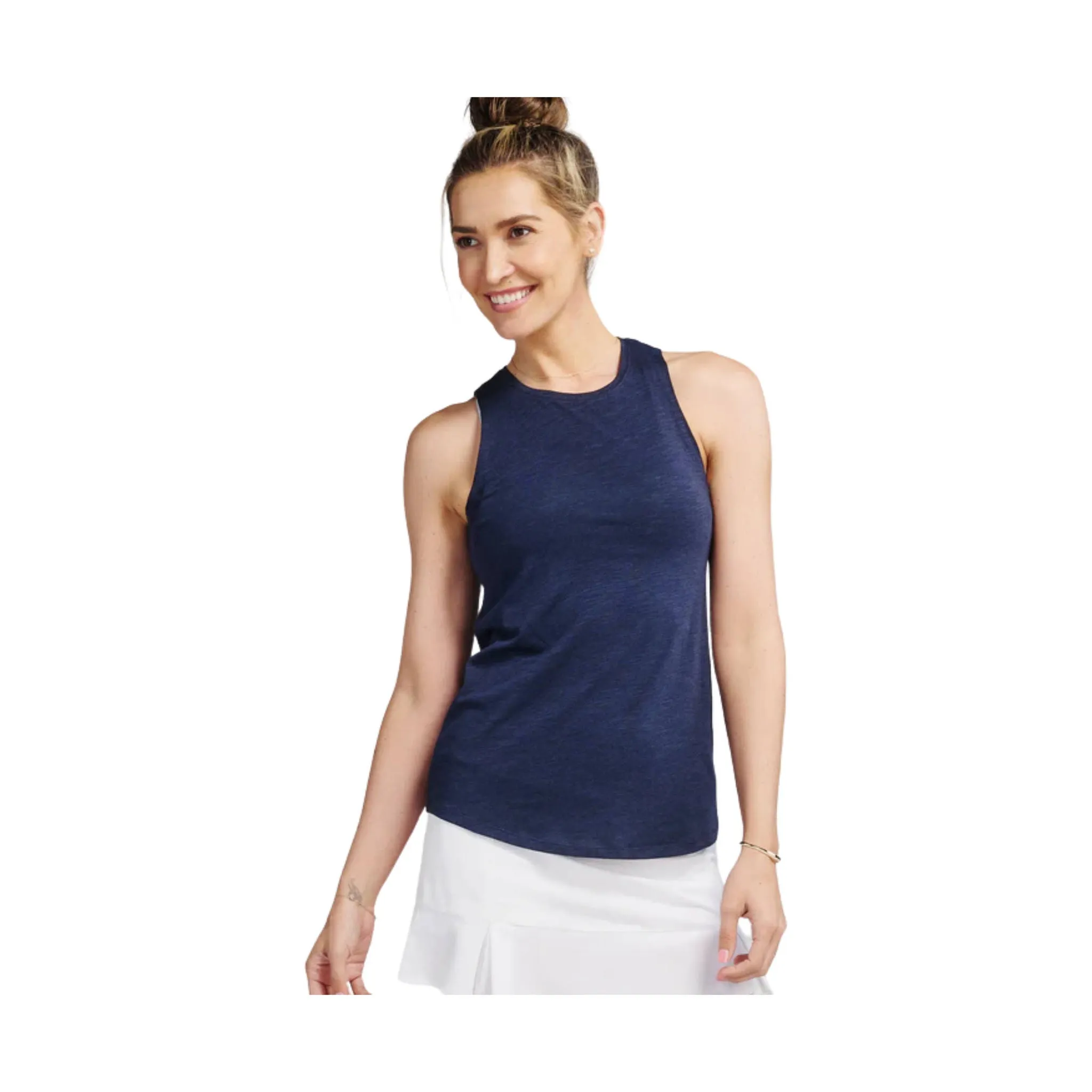 Comfy Layer Active Wear Tasc Women's Nola Tank 2.0 - Classic Navy