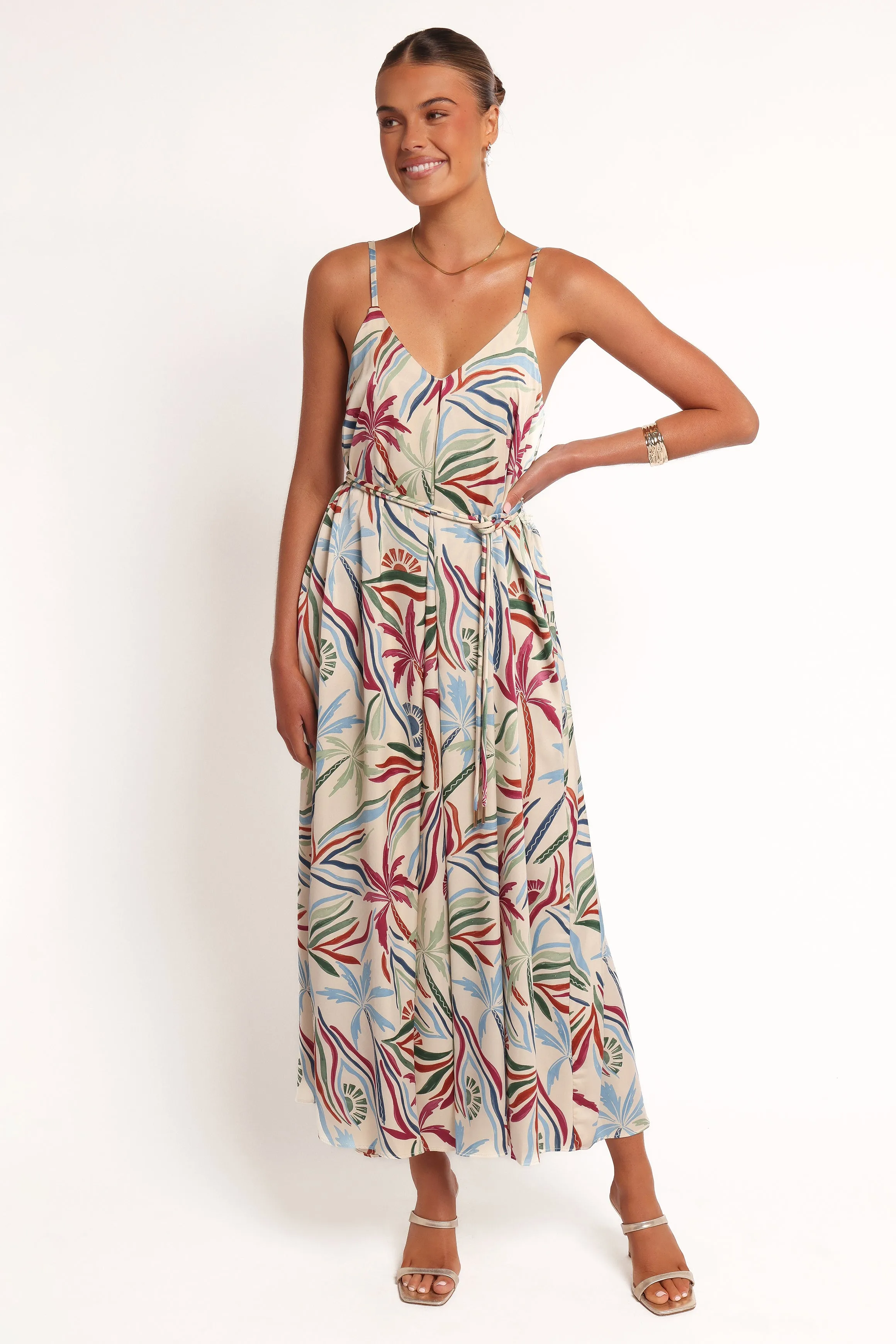 MultiPurposePockets Comfortable and Soft Riva Maxi Dress - Tahitian Tide