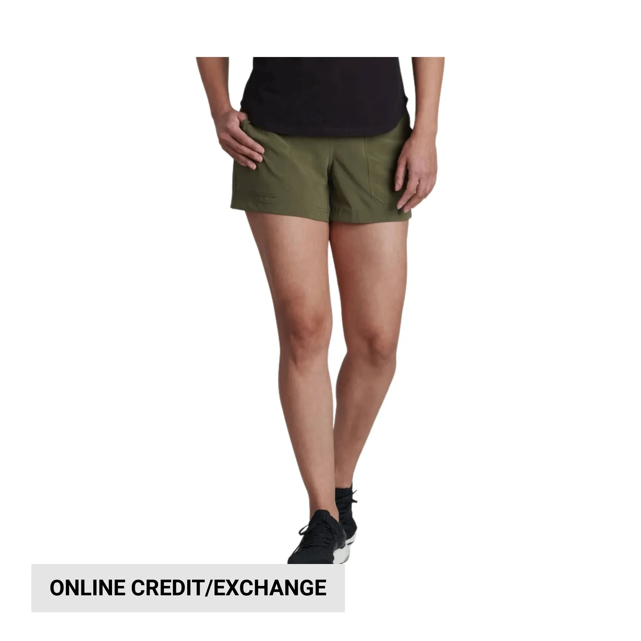 Board shorts food industry Kuhl Women's Vantage Short 4 Inch - Sage