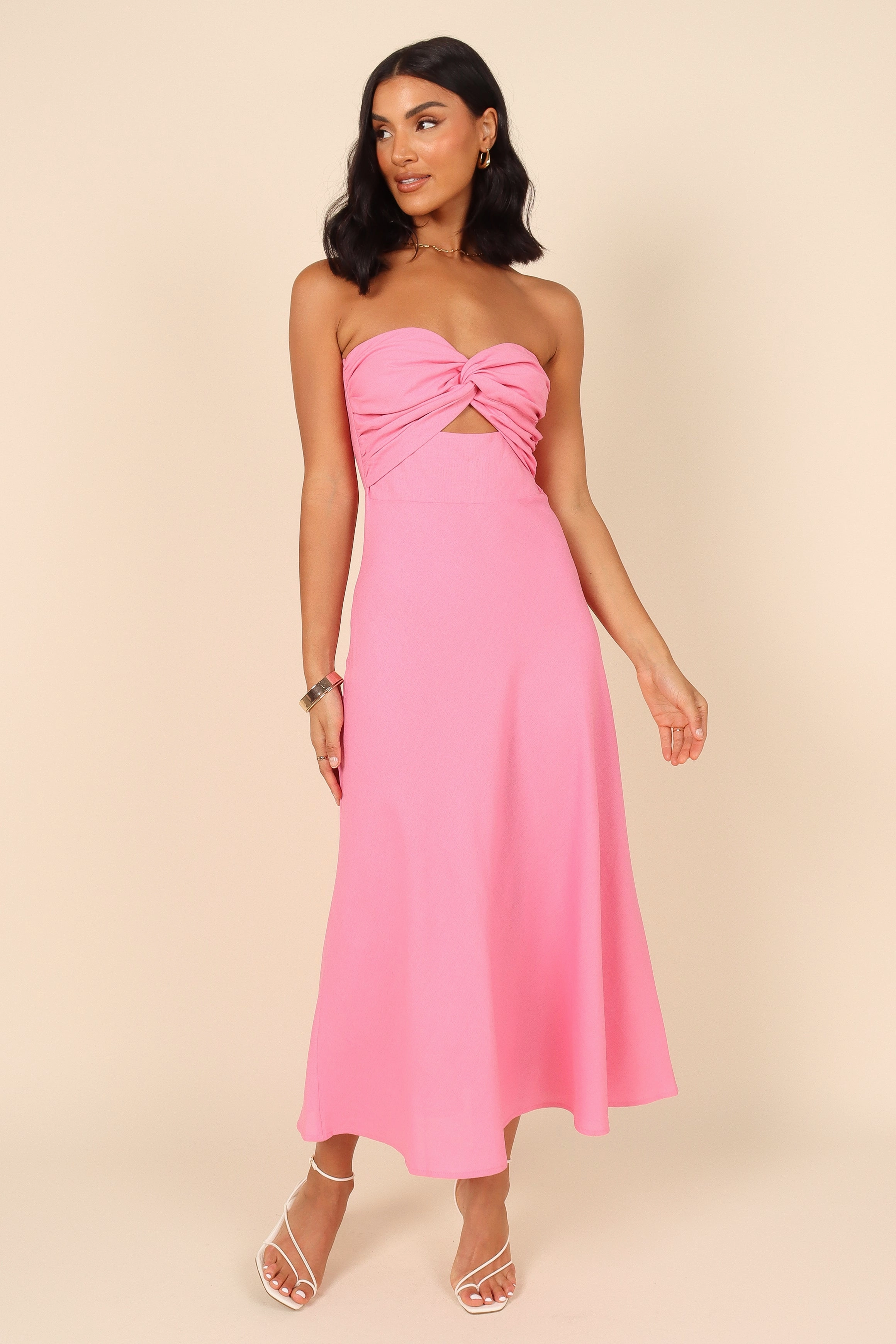 Bridal-Shower Rosetta Dress - Pink