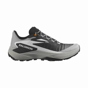 Salomon Men's Genesis Trail Running Shoes - Black/Alloy/Tumeric Impact Dispersion Layer