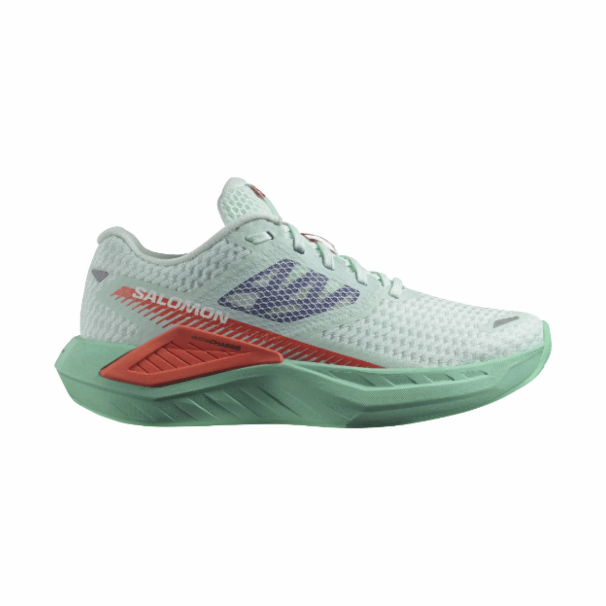 Salomon Women's DRX Defy Road Running Shoes - Bay/Cherry Tomato/Electric Green Wide Fit Option