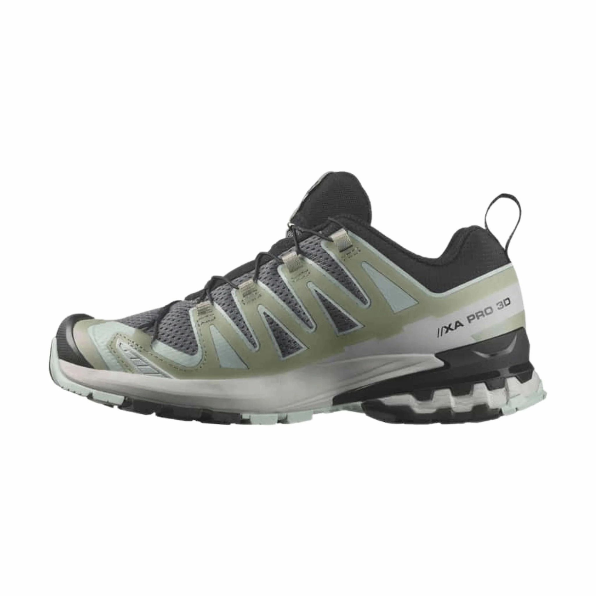 Performance Daily Ultra Low Profile Salomon Women's XA Pro 3D V9 Trail Running Shoes - Quiet Shade/Lily Pad/Blue Haze