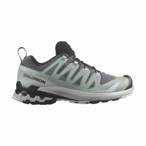Salomon Women's XA Pro 3D V9 Trail Running Shoes - Quiet Shade/Lily Pad/Blue Haze Functional