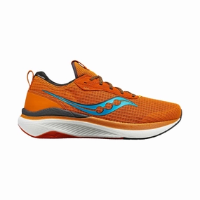 Silent Walk Active Schedule Saucony Men's Freedom Crossport Running Shoes - Clay/Basalt