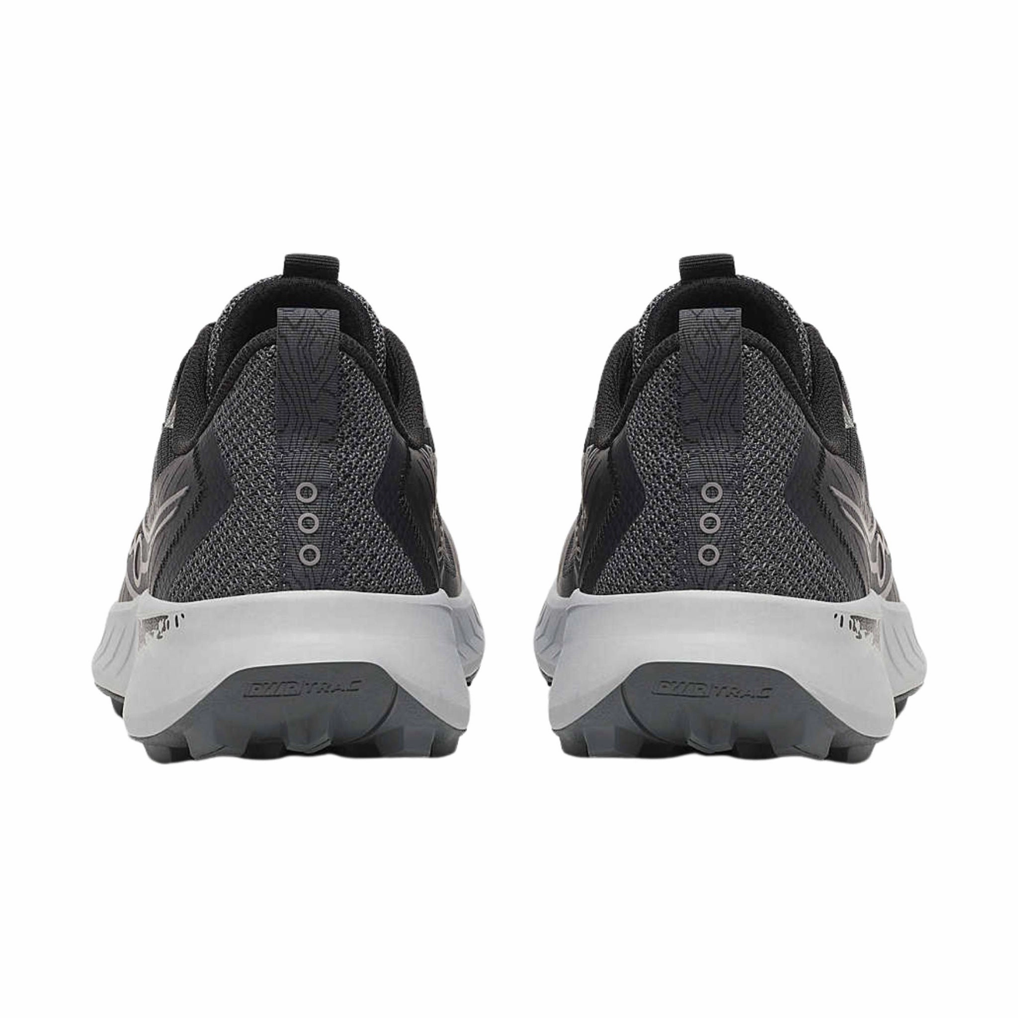 Saucony Men's Peregrine 15 Trail Shoes - Black/Shadow Jump High Supportive grip