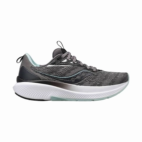 Foam Midsole Cushioning Saucony Women's Echelon 9 Running Shoe - Charcoal/Ice