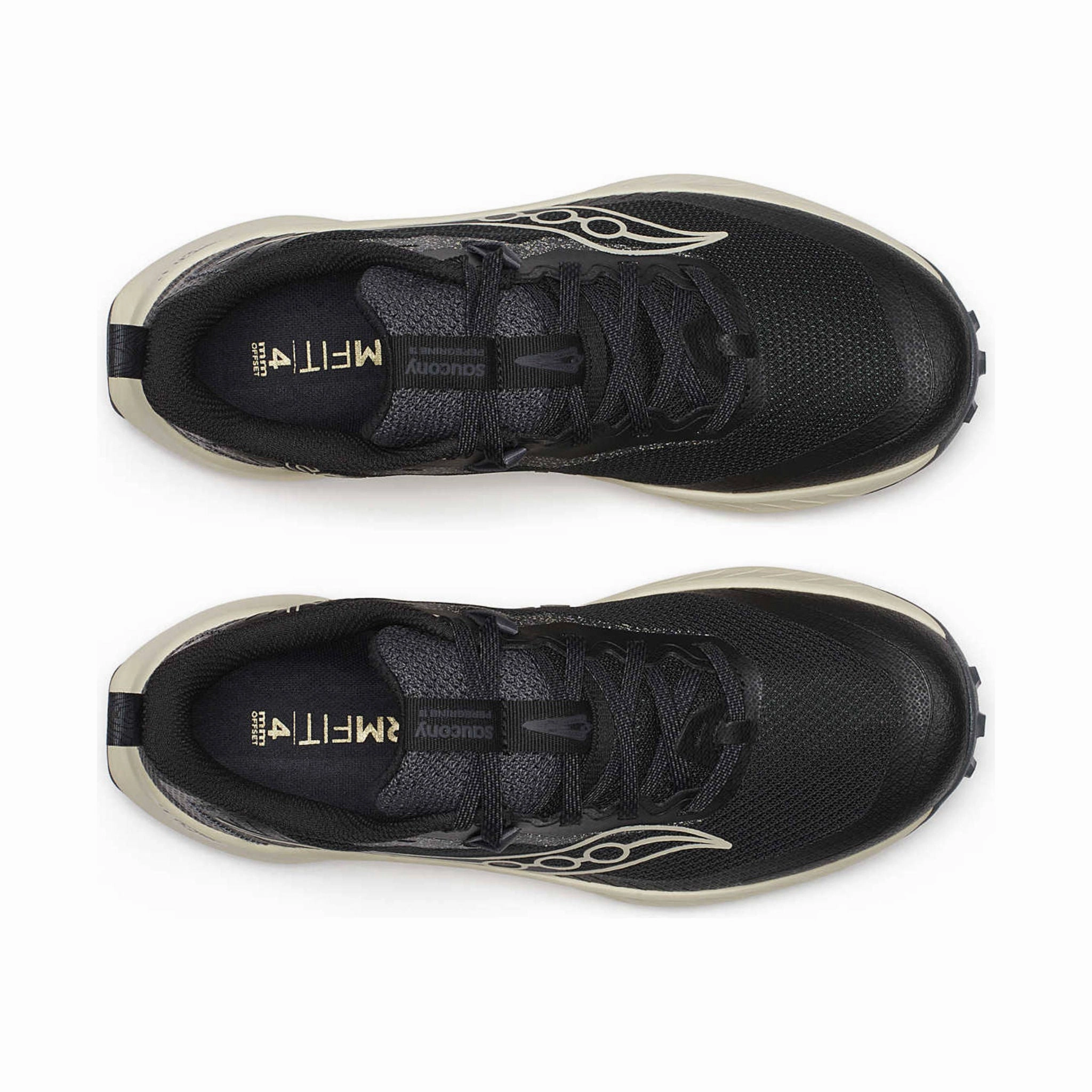 Ankle friendly Saucony Women's Peregrine 15 Hiking Shoes - Black/Pearl