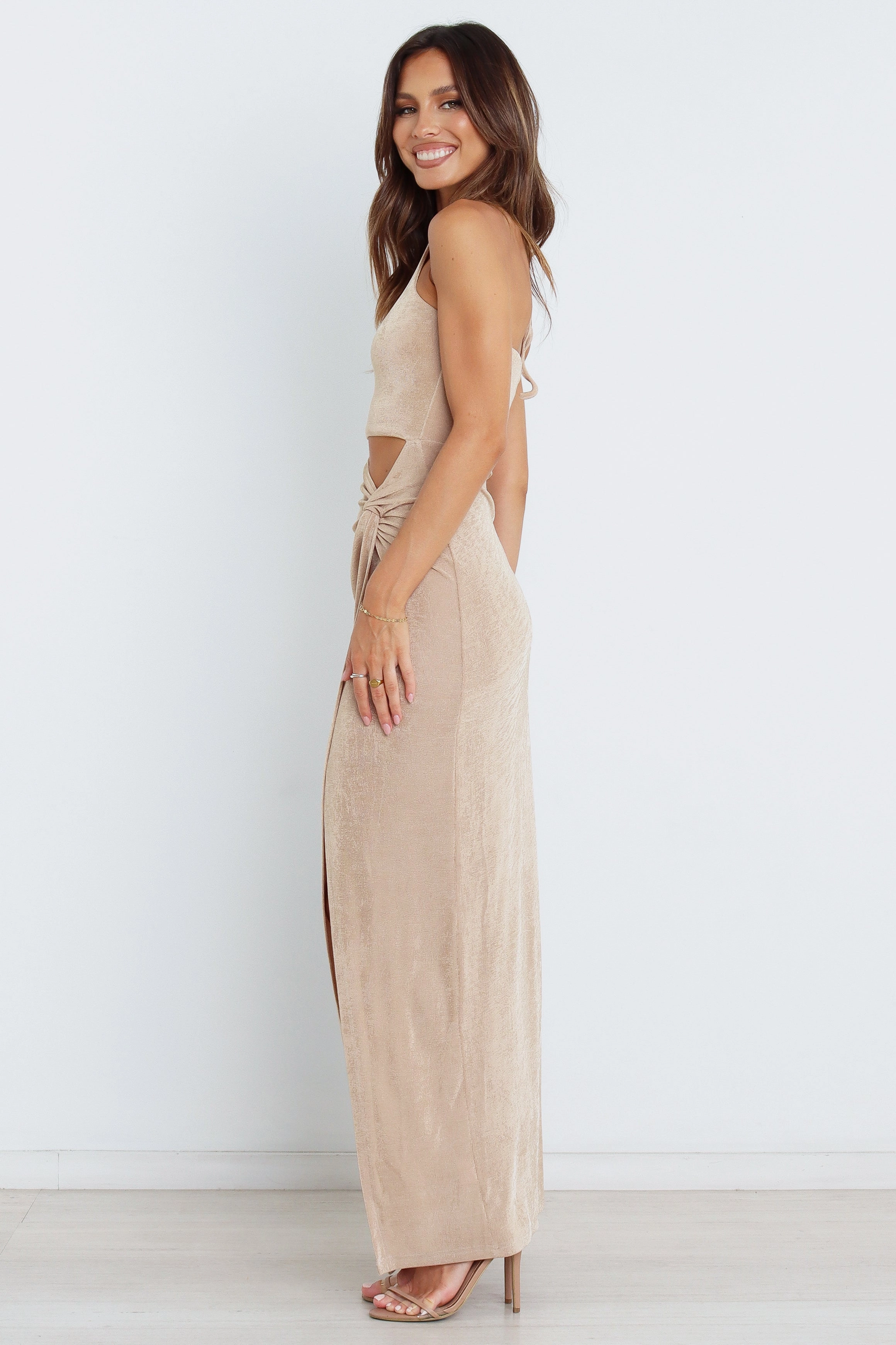 Modern Silhouette Scarlette Dress - Gold