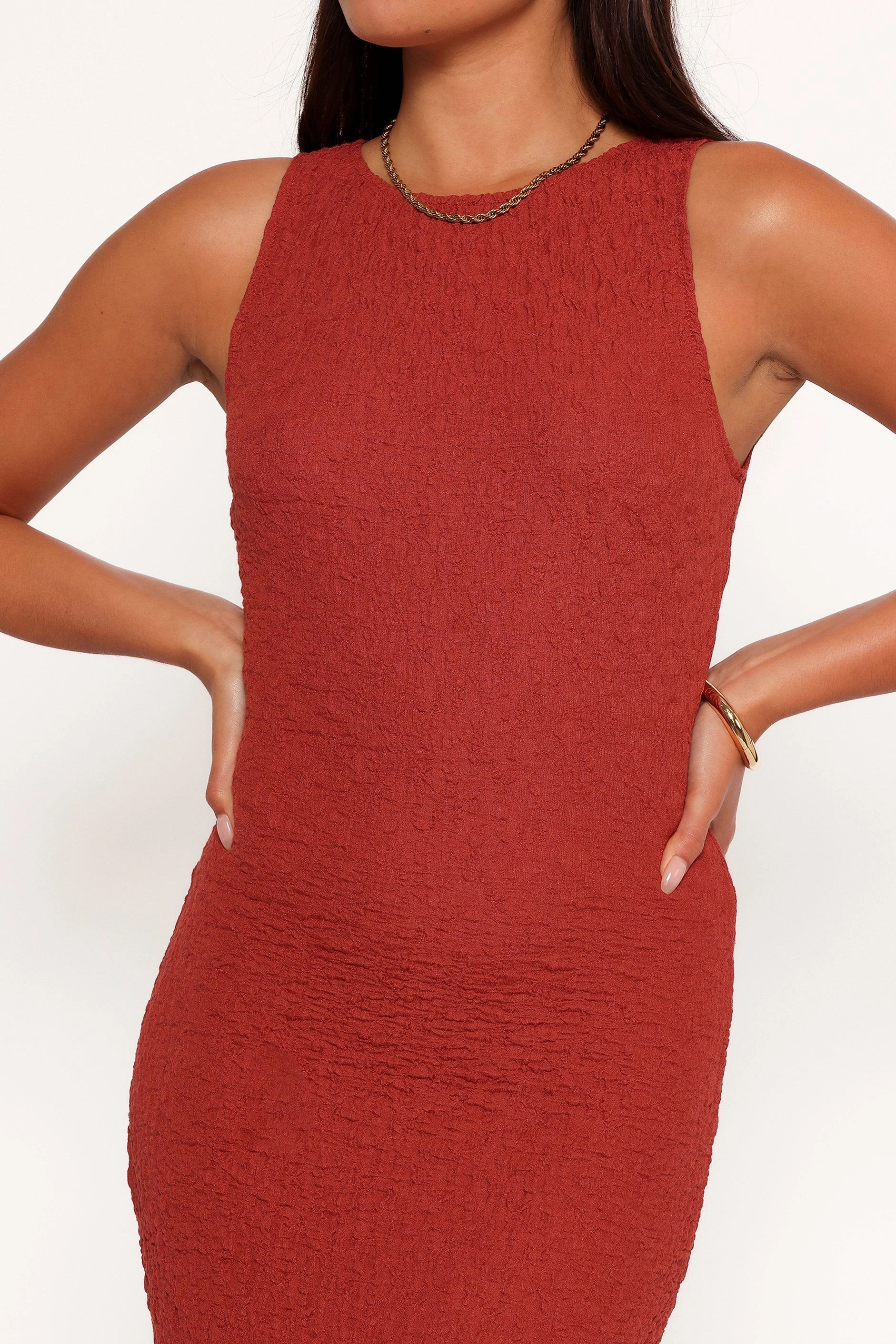 Church Proper Trendy Vibes Clark Maxi Dress - Wine